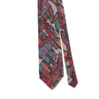 Front Detail of Vintage 1990's Abstract Patterned Tie