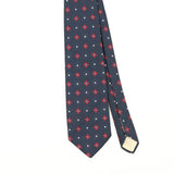 Front Detail of Vintage 1980's Geometric Patterned Tie