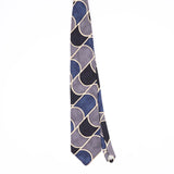 Front Front of Vintage 1990's Abstract Patterned Tie