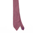 Front Front Detail of Vintage 1990's Van Heusen Foulard Geometric Patterned Tie