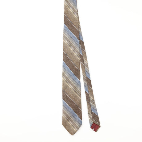 Front of Vintage Striped Patterned Tie