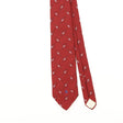 Front Detail of Vintage 1990's Christian Dior Geometric Patterned Tie