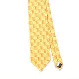 Front Detail of Vintage 1990's Geometric Patterned Tie