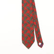 Front Detail of Vintage 1990's Gant Paisley Patterned Tie