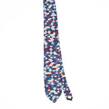 Front Front of Vintage 1990's Tabasco Hot Sauce Geometric Patterned Tie