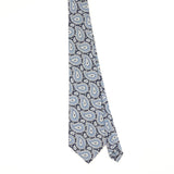 Front Front of Vintage 1980's Tootal Paisley Patterned Tie