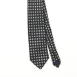 Front Front Detail of Vintage 1990's Brooks Brothers Geometric Patterned Tie