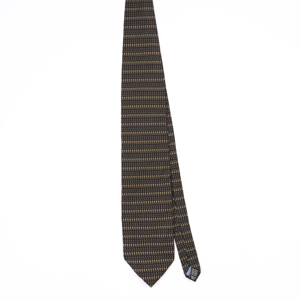 Front Front of Vintage 1990's Alexander Julian Geometric Patterned Tie