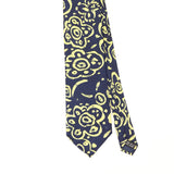 Front Front Detail of Vintage 1990's Abstract Patterned Tie
