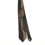 Front of Vintage 1990's Puritan Abstract Patterned Tie