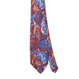 Front Front Detail of Vintage Manhattan Floral Patterned Tie