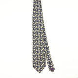 Front Front of Vintage 1990's Geometric Patterned Tie