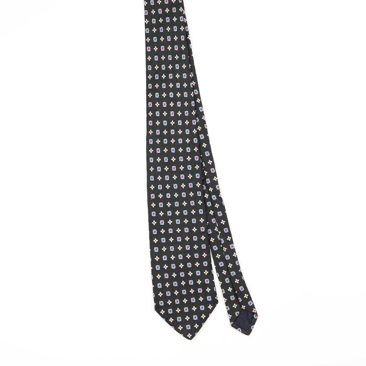 Front Front of Vintage 1990's Brooks Brothers Geometric Patterned Tie