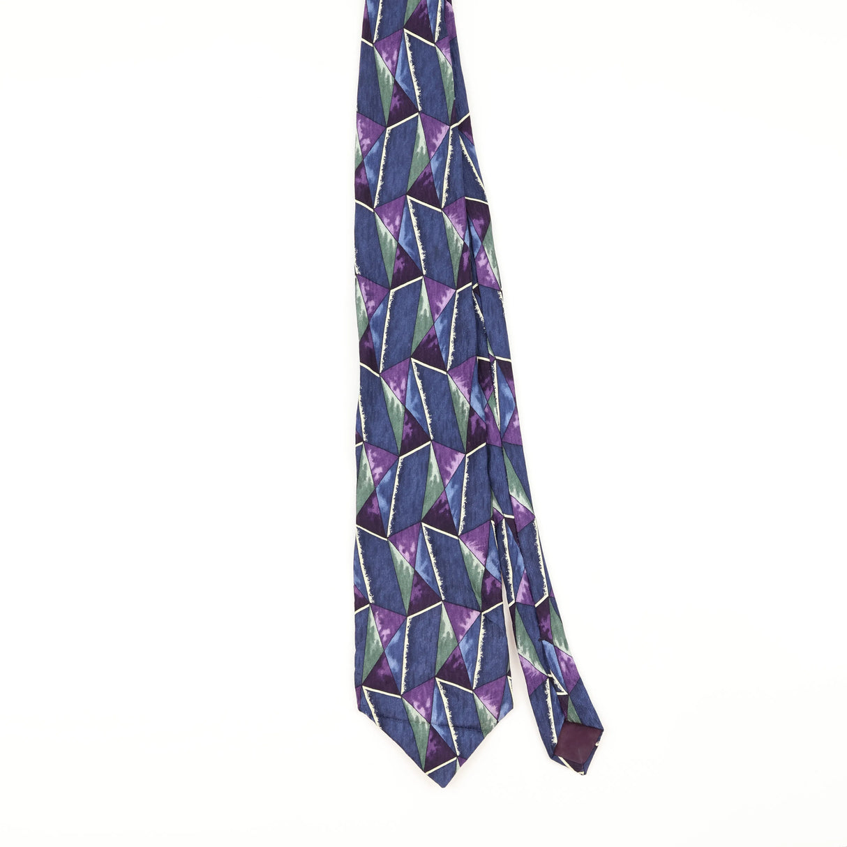 Front of Vintage 1990's Abstract Patterned Tie