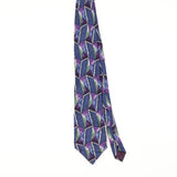 Front of Vintage 1990's Abstract Patterned Tie