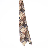 Front Front of Vintage 1990's Bachrach Geometric Patterned Tie