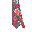 Front Detail of Vintage 1990's Abstract Patterned Tie