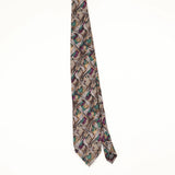 Front Front of Vintage 1990's Jerry Garcia Abstract Patterned Tie