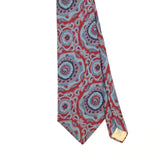 Front Detail of Vintage 1980's Abstract Patterned Tie
