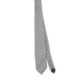 Front Front of Vintage 1990's Oscar De La Renta Geometric Patterned Tie