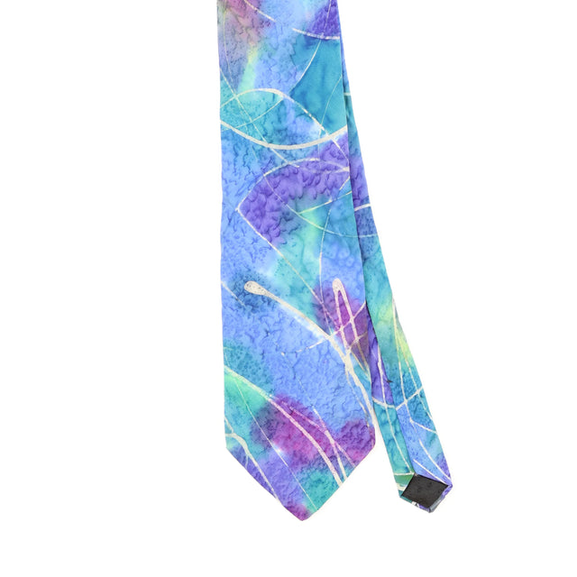 Front Front Detail of Vintage 1990's Abstract Patterned Tie