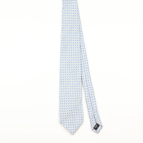 Front of Vintage 1990's Dunhill Geometric Patterned Tie