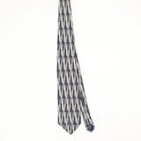 Front Front of Vintage Geometric Patterned Tie