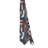 Front Front of Vintage 1990's Pierre Cardin Abstract Patterned Tie