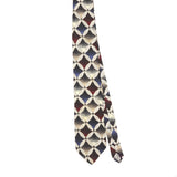 Front Front of Vintage 1990's Geometric Patterned Tie