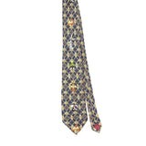 Front Front of Vintage 1990's Looney Tunes Cartoon Patterned Tie
