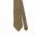 Front Detail of Vintage Striped Patterned Tie