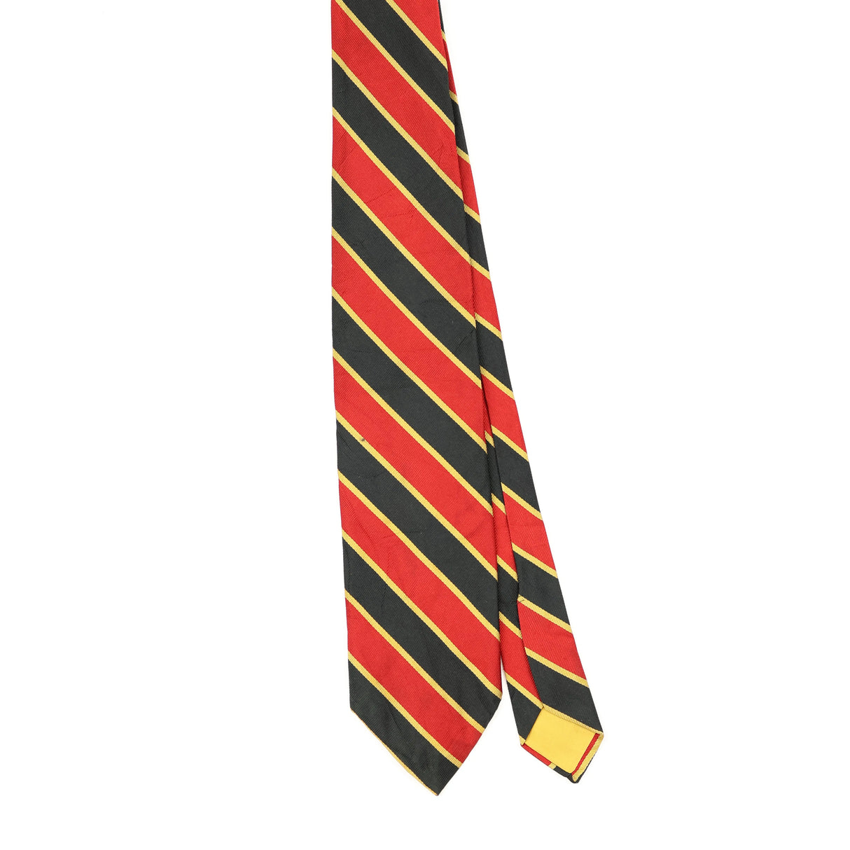 Front Front of Vintage 1970's Striped Patterned Tie