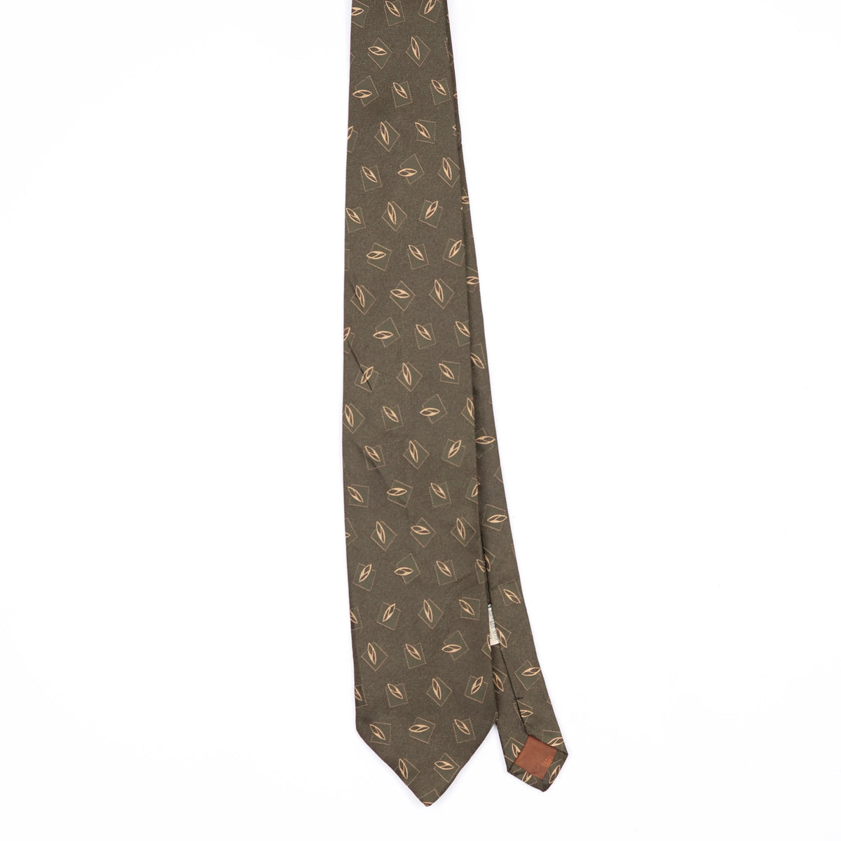 Front Front of Vintage 1990's Joseph Aboud Geometric Patterned Tie