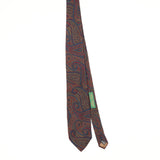 Front Front of Vintage 1990's Paisley Patterned Tie