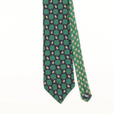 Front Detail of Vintage Nautica Geometric Patterned Tie