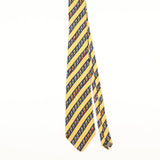Front of Vintage 1990's Perry Ellis Geometric Patterned Tie