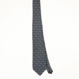 Front Front of Vintage Gianfranco Ruffini Geometric Patterned Tie