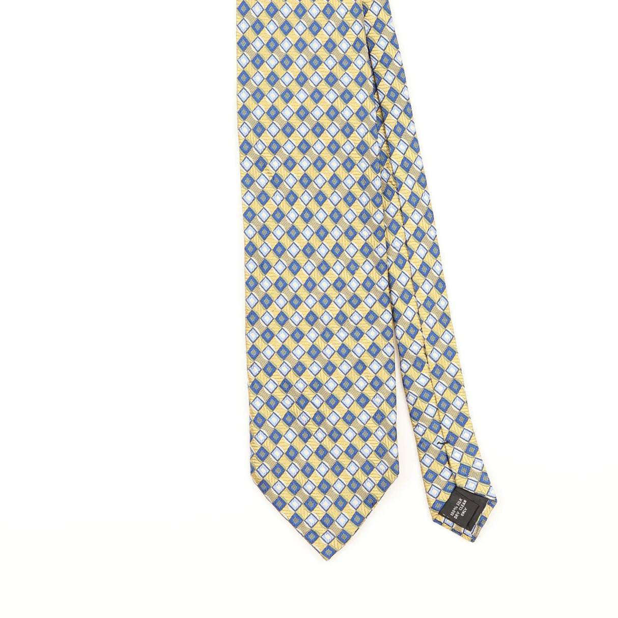 Front Detail of Vintage Pierre Cardin Geometric Patterned Tie