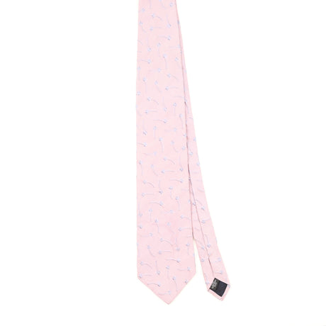 Front Front of Vintage 1990's Pierre Balmain Floral Patterned Tie