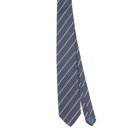 Front Front of Vintage 1990's Ermenegildo Zegna Striped Patterned Tie