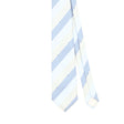 Front Front Detail of Vintage 1990's Pierre Cardin Striped Patterned Tie