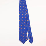 Front of Vintage Bvlgari Vase Geometric Patterned Tie