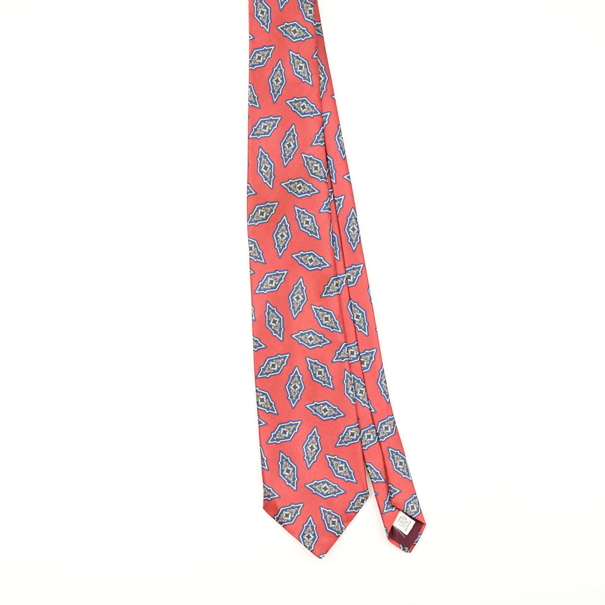Front of Vintage 1990's Geometric Patterned Tie