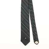 Front Detail of Vintage Pierre Cardin Geometric Patterned Tie