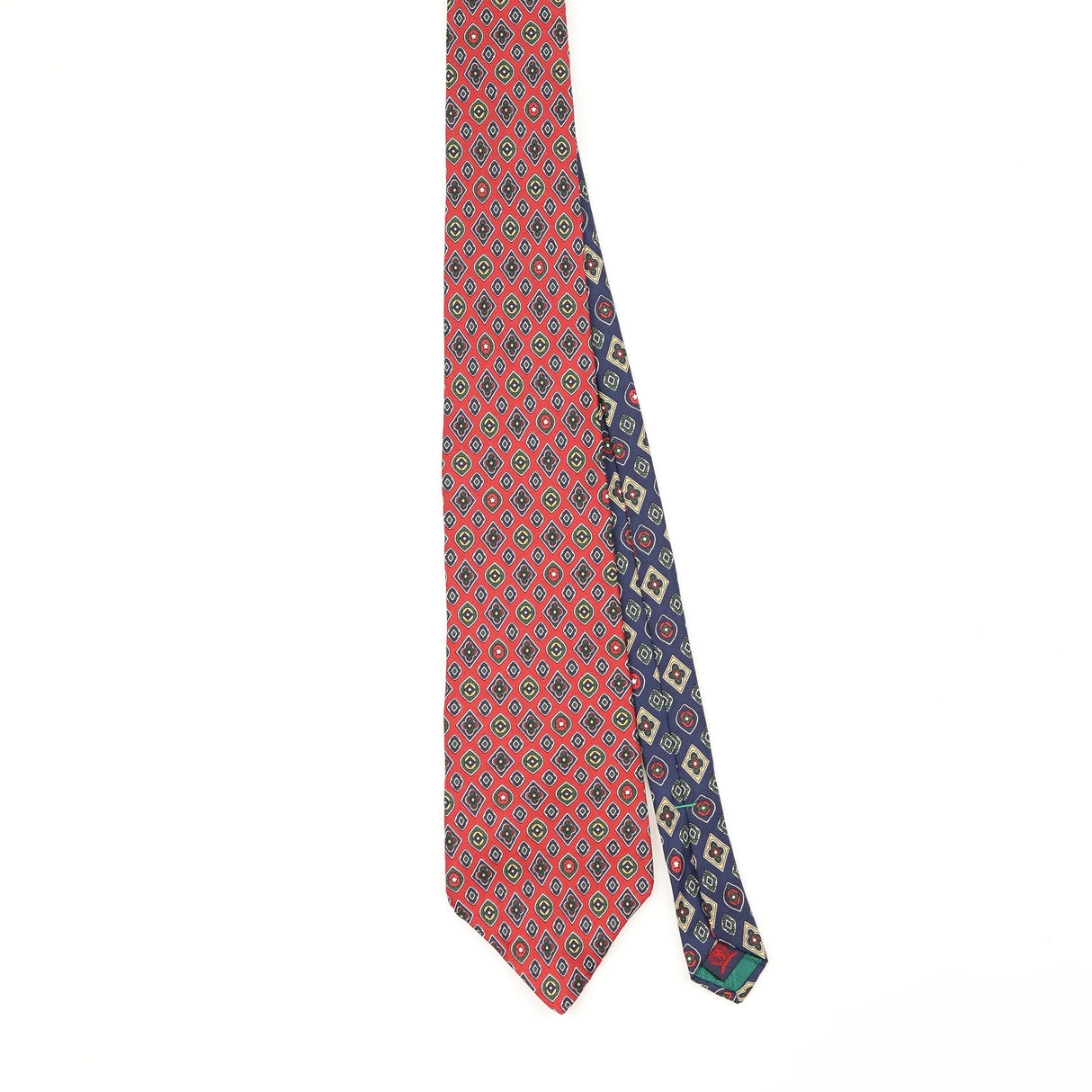 Front Front of Vintage 1990's Tommy Hilfiger Geometric Patterned Tie