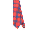 Front Detail of Vintage 1990's Tie Rack Beaufort Polka Dot Patterned Tie