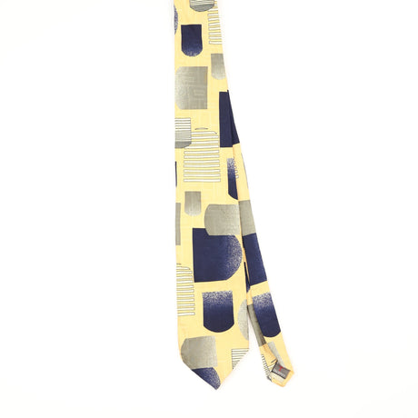 Front Front of Vintage 1990's Robert Talbott Geometric Patterned Tie