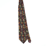 Front Front of Vintage 1990's Croft & Barrow Floral Patterned Tie