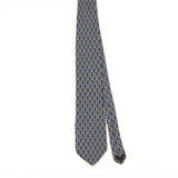 Front of Vintage 1990's Geometric Patterned Tie