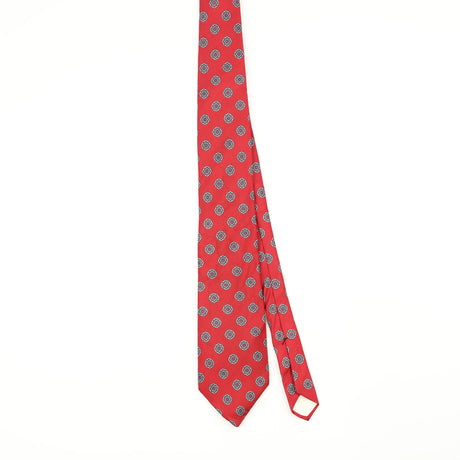 Front Front of Vintage 1990's Guy Laroche Geometric Patterned Tie